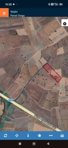ÇANAKKALE BİGA DOĞANCI KÖYÜNDE SATILIK 13 DÖNÜM TARLA