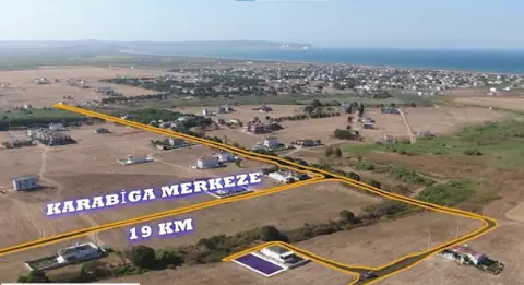 ÇANAKKALE BİGA ÇEŞMEALTI 317M2 2 KAT İMARLI ARSA