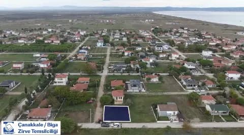 ÇANAKKALE BİGA ÇEŞMEALTI DENİZATI SİTESİ 300 M2 İMARLI ARSA