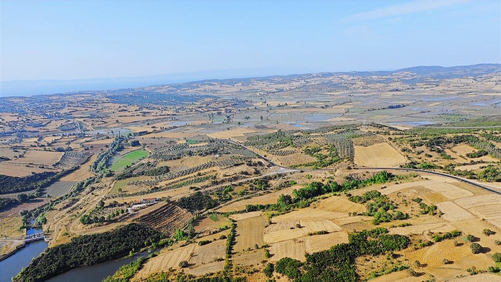 ÇANAKKALE BİGA BEKİRLİ KÖYÜ 5.859 M2 YATIRIMLIK GÖLET MANZARALI