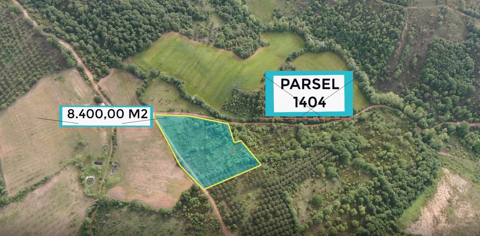 ÇANAKKALE BİGA HARMANLI KÖYÜ 8.400M2 SATILIK TARLA
